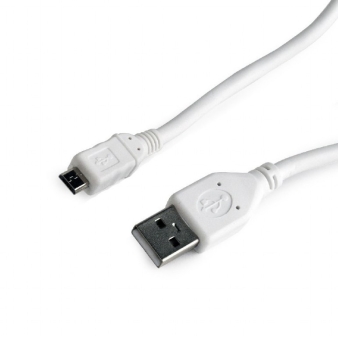 Micro-USB cable, 3 m, white