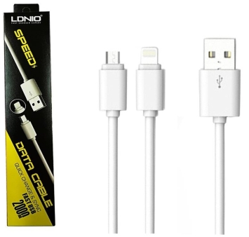 LDNIO SY-05, USB cable, 2M, Android / iOS