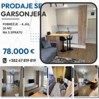 Prodaja Garsonjere - Pobrezje