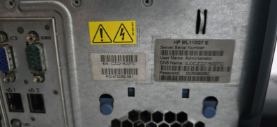 Server HP Proliant ML110 Gen7