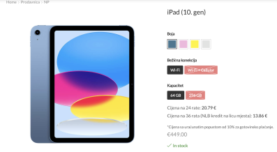 iPad 10th Generation