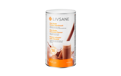 LIVSANE Slim Shake čokolada 450 g