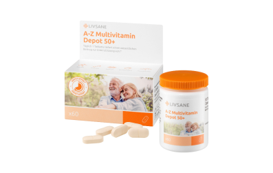LIVSANE A-Z Multivitamin Depo 50+, 60 Tableta