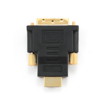 HDMI to DVI male-male adapter, gold-plated connectors