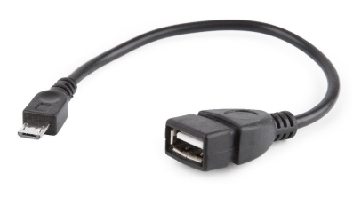 USB OTG AF to Micro BM cable, 0.15 m