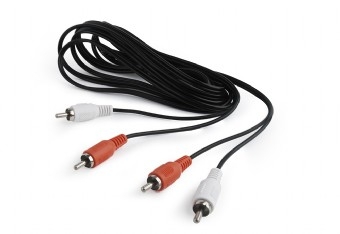 RCA stereo audio cable, 10 m