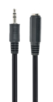 3.5 mm stereo plug to 3.5 mm stereo socket extension cable