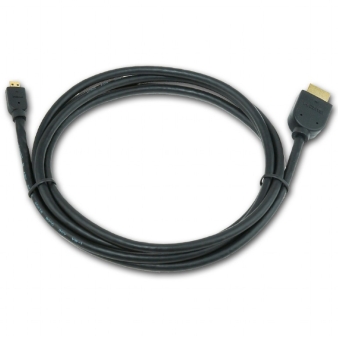 HDMI to micro D-male black cabl 1.8m