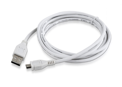 Micro-USB kabal, 1.8 m, bijeli