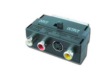 Adapter Bidirectional SCART/RCA/S-VIDEO