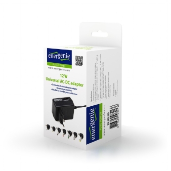 Univerzalni AC-DC adapter 12W, 220V/12, Gembird