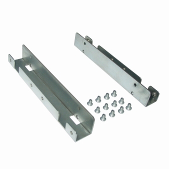 Metal mounting frame for 2 pcs x 2.5