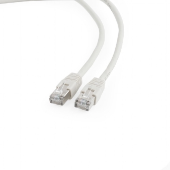 FTP Cat6 Patch cord, gray, 5 m