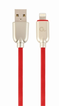 iPhone kabal 8-pin charging and data cable, 1 m, red, CC-USB2R-AMLM-1M-R