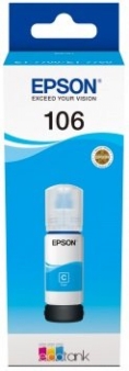 EcoTank Ink Bottle Br.T106, Cyan, (70ml)