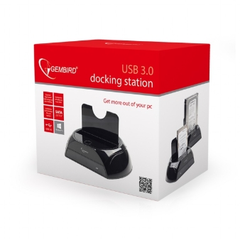 USB 3.0 docking station za 2.5/3.5 SATA hard diskove, HD32-U3S-2 Gembird