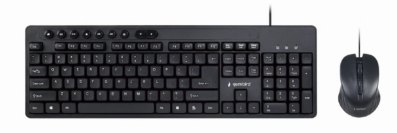 Miš i tastatura SET, black, Gembird