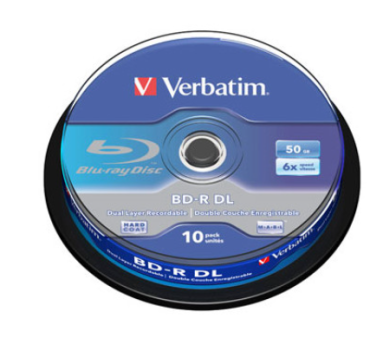 Verbatim BD-R Blu-Ray, 10kom pack