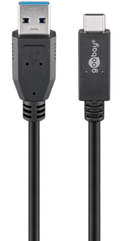 Type - C kabal na USB-A 3.1, dužina 0.5m, generation 2, Goobay