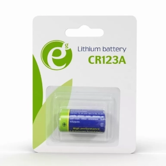 CR123 lithium baterija 3V PAK1, EG-BA-CR123-01