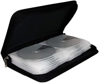 Mediarange torbica za 48 CD/DVD, crna