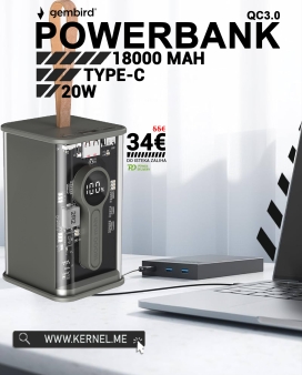 powerbank 18000 mah 6 punjenja