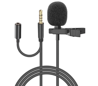 Mikrofon na 3.5mm AUX + 3.5mm za slušalice, Snopy SN-MTK25