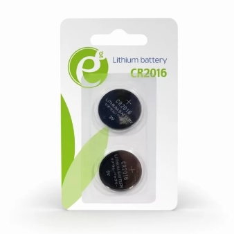 Button cell CR2016, 2-pack
