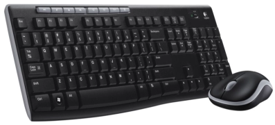 Logitech MK270, bežična tastatura i miš, US