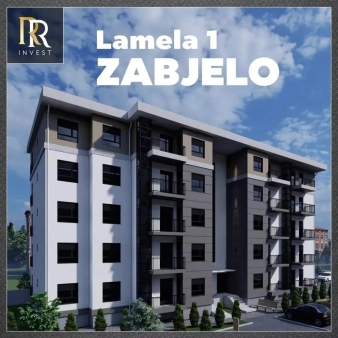Jednosoban stan u izgradnji 43.57m2, Zabjelo, Podgorica, Prodaja