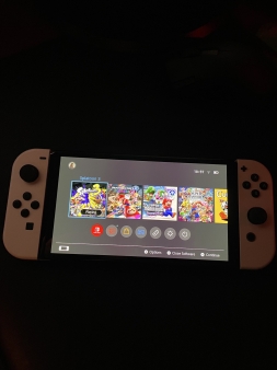 Nintendo Switch OLED (games included)