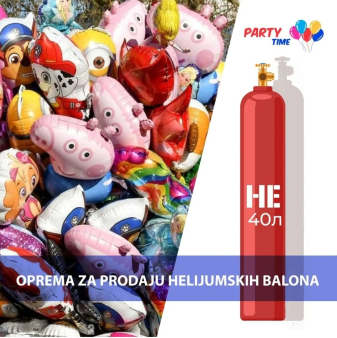 Prodajem opremu za uličnu prodaju balon