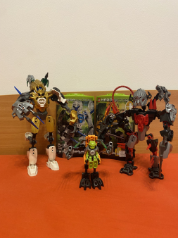 4 seta Lego Heroes factory kockica