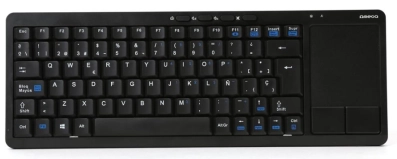 TASTATURA BEŽIČNA US OMEGA ZA SMART TV CRNA + TOUCHPAD