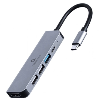 USB Type-C 5-u-1 adapter sa više portova (Hub + HDMI + PD)