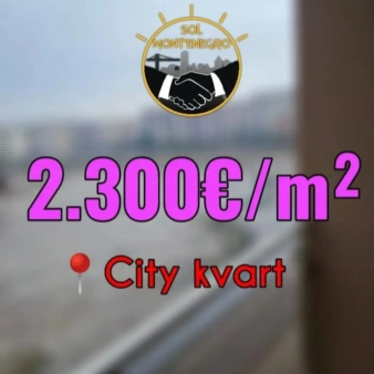 Prodaje se Stan 2,300/m City Kvartu