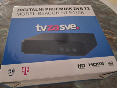 Digitalni prijemnik DVBT2 + Digitalna HDTV antena