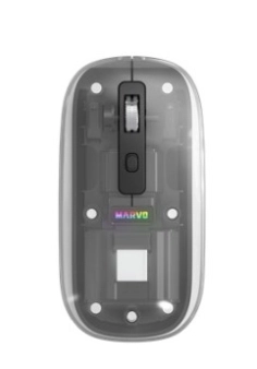 Marvo bežični miš PRISM B10 M810W TRANSPARENT crni