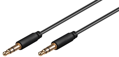 AUX audio kabl, 3,5 mm stereo, 3-pinski, 0.5m