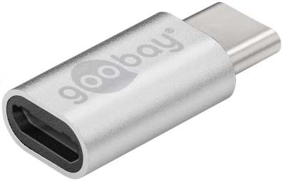 USB-C™ na USB 2.0 Micro-B adapter, srebrni