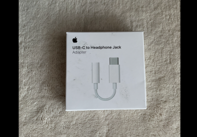 Adapter from USB - C to 3.5 mm (Headphone Jack)