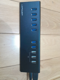 USB Hub 10 portova