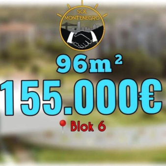 Prodaje se trosoban Stan od 96 m u Bloku 6 (u LP upisan na 79 m ). Stan se nalazi na 6. Spratu.  I