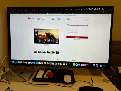 Monitor LG 43SQ700S-W 43 4K Ultra HD IPS