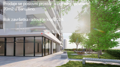 Poslovni prostor, 70m2, Ilino, Bar, Prodaja