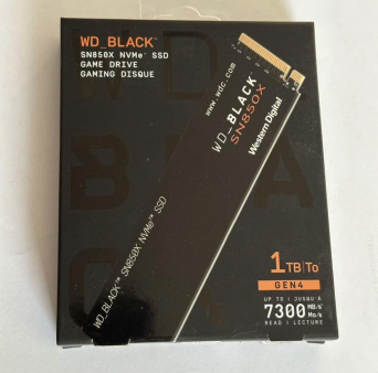 Western Digital Black SN850X 1TB M.2 NVMe gejming hard disk