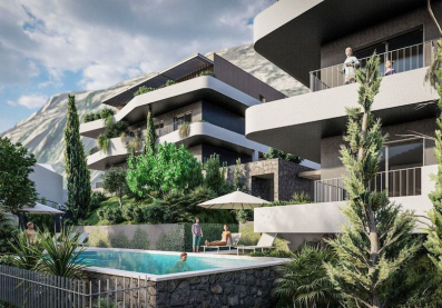 Dvosoban Stan 51.96 m² u Novom Luksuznom Kompleksu - Dobrota, Kotor