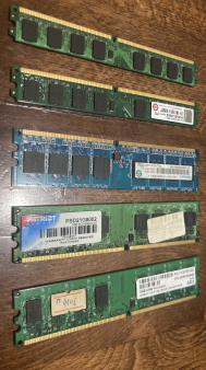 RAM memorija Ddr2 i Ddr3