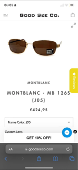 Suncane naocare Mont Blanc