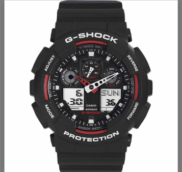 Sat G-Shock Model GA-100-1A4ER